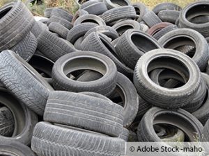 ZARE | Zertifizierte Altreifenentsorger | 150 alte Reifen in der Natur entsorgt