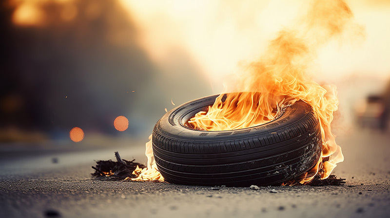 Was sind die Risiken bei unsachgemäßer Reifenentsorgung?
